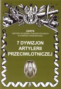 Okładka książki 7 dywizjon artylerii przeciwlotniczej