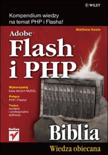 Okładka książki Adobe Flash i PHP Biblia