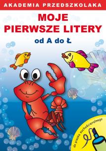 Okładka książki Akademia przedszkolaka Moje pierwsze litery od A do Ł
