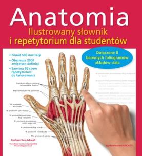 Okładka książki Anatomia. Ilustrowany słownik i repetytorium