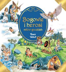 Okładka książki Bogowie i herosi mitów greckich