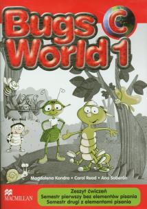 Okładka książki Bugs World 1C WB MACMILLAN
