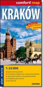 Okładka książki Comfort!map Kraków 1:22 000 laminat