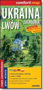 Okładka książki Comfort!map Ukraina Zachodnia, Lwów