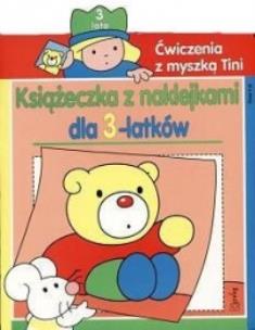 Okładka książki Ćwiczenia z myszką Tini dla - 3 latków