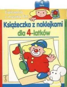 Okładka książki Ćwiczenia z myszką Tini dla - 4 latków