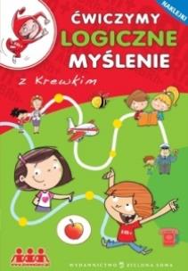 Okładka książki Ćwiczymy logiczne myślenie z Krewkim