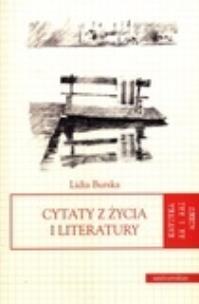 Okładka książki Cytaty z życia i literatury