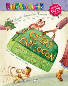 Okładka książki Cztery łapy i ogon czyli opowiadania o zwierzętach