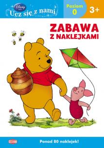 Okładka książki Disney ucz się z nami. Kubuś i ....Zabawa z nakl.