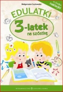 Okładka książki Edulatki. Trzylatek na szóstkę