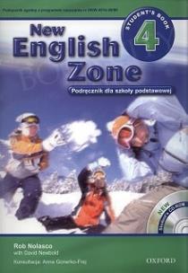 Okładka książki English Zone New 4 SB CD Gratis OXFORD