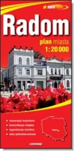 Okładka książki Euromapa Radom 1:20 000