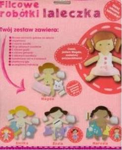 Opakowanie Filcowa laleczka - Marysia STNUX