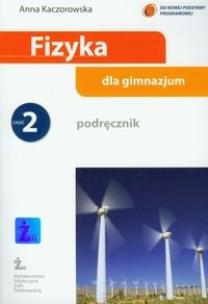 Okładka książki Fizyka GIM 2 podr. w. 2010 ŻAK