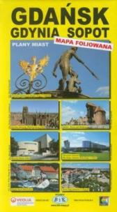 Okładka książki Gdańsk Gdynia Sopot plany miast