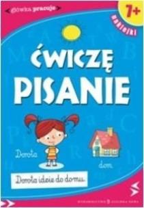 Okładka książki Główka pracuje. Ćwiczę pisanie