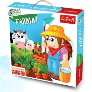 Okładka książki Gra - Farma TREFL
