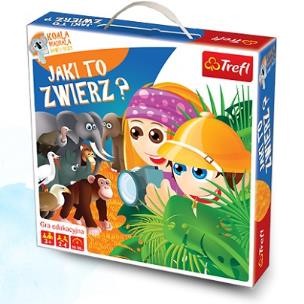 Okładka książki Gra - Jaki to zwierz? TREFL