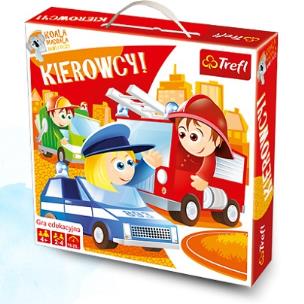 Okładka książki Gra - Kierowcy! TREFL