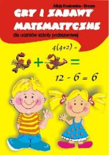 Okładka książki Gry i Zabawy Matematyczne SP NOWIK WZ