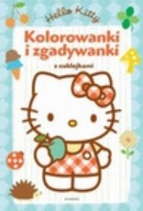 Okładka książki Hello Kitty - kolorowanki i zgadywanki