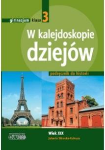 Okładka książki Historia GIM 3 podr W kalejdoskopie dziejów JUKA