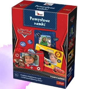 Okładka książki I love art - Auta Pomysłowe ramki TREFL