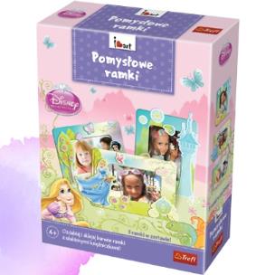 Okładka książki I love art - Księżniczki Pomysłowe ramki TREFL