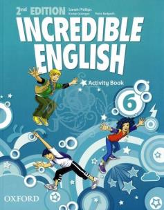 Okładka książki Incredible English  2E 6 AB OXFORD