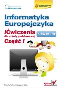 Okładka książki Informatyka Europejczyka SP 4-6 ićw 1 w.2010