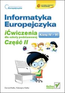 Okładka książki Informatyka Europejczyka SP 4-6 ićw 2 w.2010
