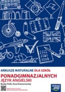 Okładka książki J. Angielski LO Arkusze maturalne w.2013 NE