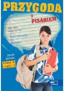 Okładka książki J. Polski SP 4 Przygoda z pisaniem cz. 2