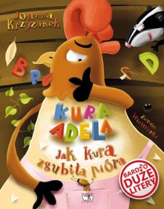 Okładka książki Jak kura zgubiła pióra