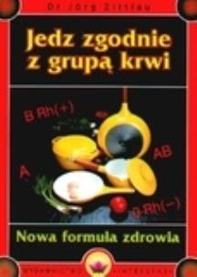 Okładka książki Jedz zgodnie z grupą krwi