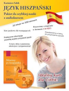 Okładka książki Język hiszpański. Pakiet do szybkiej nauki+ CD