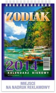 Okładka książki Kalendarz 2022 Biurowy Zodiak TELEGRAPH