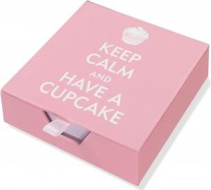 Opakowanie Karteczki zdobione Zachowaj spokój/ciastko