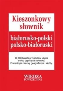 Okładka książki Kieszonkowy słownik biał.-pol., pol.-biał.