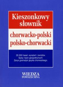 Okładka książki Kieszonkowy słownik chorw.-pol., pol.-chorw.