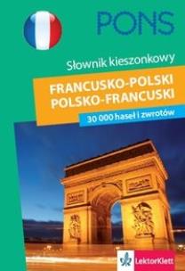 Okładka książki Kieszonkowy słownik fra-pol-fra PONS