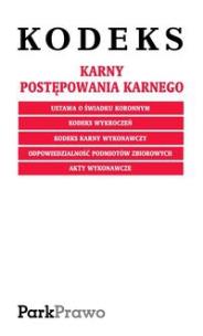 Okładka książki Kodeks karny, postępowania karnego