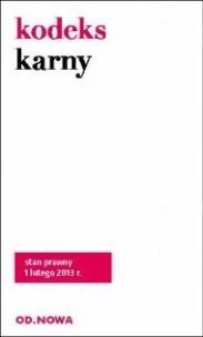 Okładka książki Kodeks karny