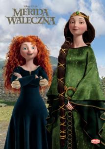 Okładka książki Kolorowanka - Merida Waleczna A4