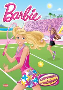 Okładka książki Kolorowanka z naklejkami - Barbie&reg; I can be