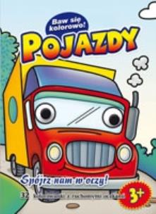 Okładka książki Kolorowanka z oczkami - Pojazdy