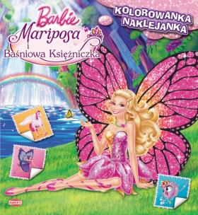 Okładka książki Kolorowanka-naklejanka. Barbie  Mariposa