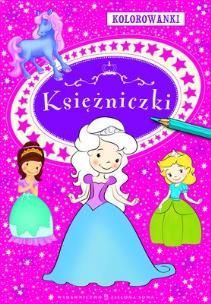 Okładka książki Kolorowanki - Księżniczki