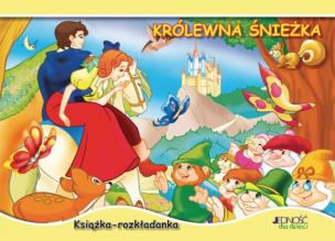 Okładka książki Książka-rozkładanka. Królewna Śnieżka